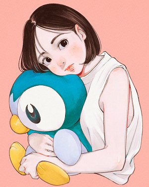 画像ギャラリー No.001のサムネイル画像 / ポケモン,「プロジェクトポッチャマ」第2弾企画として“あの子とポッチャマ”がテーマのイラストを配信
