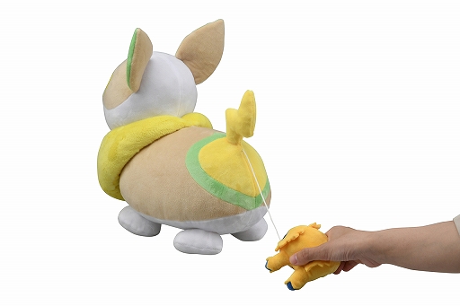 ポケモンぬいぐるみ ぶるぶるバチュル(ワンパチ付き)」がタカラ