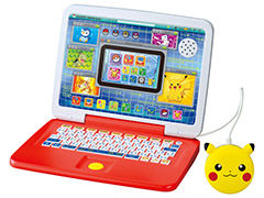 タカラトミーが「ポケモン ピカっとアカデミー マウスでゲットパソコン」を11月に発売へ。ポケモンと楽しく遊びながら学べるキッズパソコン