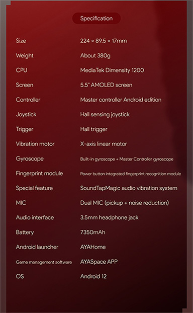 画像ギャラリー No.002のサムネイル画像 / Androidゲーム機「AYANEO Pocket AIR」のスペックが公開。近日中にIndiegogoでキャンペーンを開始