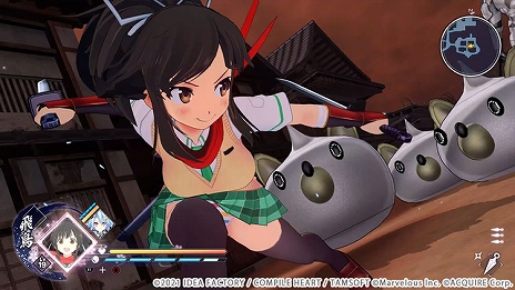 画像ギャラリー No.007のサムネイル画像 / 「閃乱忍忍忍者大戦ネプテューヌ -少女たちの響艶-」を紹介するショート番組“ねぷねぷ忍者TV”が公開。其の一は忍術スキルを紹介