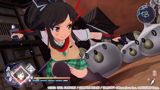 画像ギャラリー No.005のサムネイル画像 / 「閃乱忍忍忍者大戦ネプテューヌ」,ゲーム紹介番組“ねぷねぷ忍者TV”第2弾が本日公開