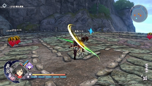 画像ギャラリー No.021のサムネイル画像 / 「閃乱忍忍忍者大戦ネプテューヌ -少女達の響艶-」プレイレポート。多彩な忍術スキルを駆使して,奥深く爽快なアクションを満喫