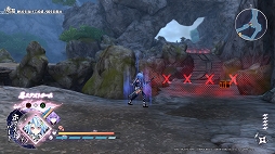 画像ギャラリー No.023のサムネイル画像 / 「閃乱忍忍忍者大戦ネプテューヌ -少女達の響艶-」プレイレポート。多彩な忍術スキルを駆使して,奥深く爽快なアクションを満喫