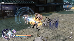 画像ギャラリー No.028のサムネイル画像 / 「閃乱忍忍忍者大戦ネプテューヌ -少女達の響艶-」プレイレポート。多彩な忍術スキルを駆使して,奥深く爽快なアクションを満喫