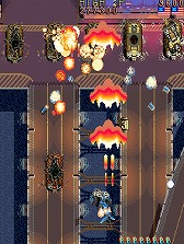 画像ギャラリー No.003のサムネイル画像 / PS4/Switch版「アーケードアーカイブス サンダードラゴン」が3月11日に配信。4種類のショットとボムを活用して戦うシューティングゲーム