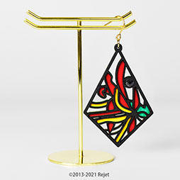 画像ギャラリー No.002のサムネイル画像 / 「剣が君」の紙ピアスが受注開始