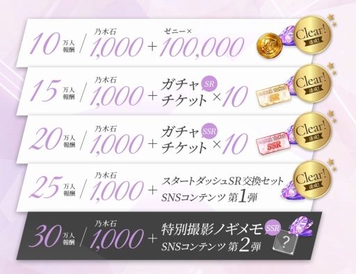 画像ギャラリー No.002のサムネイル画像 / “キミだけの乃木坂46”をプロデュースできるスマホアプリ「乃木坂的フラクタル」が事前登録者数25万人を達成