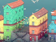 「Townscaper」がPC/Switch向けに正式リリース。ポコポコ感が堪らない癒し系都市建設シム