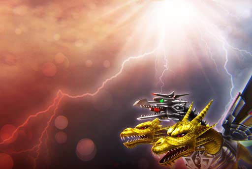 画像ギャラリー No.002のサムネイル画像 / 「ゴジラ バトルライン」,新シーズン“サイボーグ竜の復活”にメカキングギドラが登場