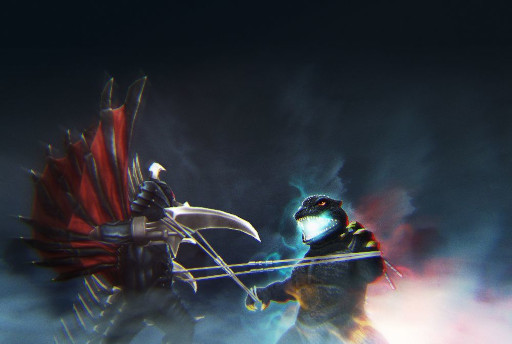 画像ギャラリー No.006のサムネイル画像 / 「ゴジラ バトルライン」,映画 “ゴジラ FINAL WARS”より★4“ゴジラ(2004)”が登場