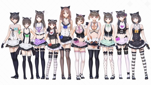 画像ギャラリー No.002のサムネイル画像 / 「BLUE REFLECTION TIE/帝」可愛い猫耳姿が楽しめる新コスチューム,新マップが手に入るDLC第1弾が配信。フォトモードのアップデートも