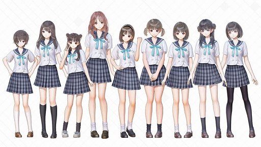 ꡼ No.004 | BLUE REFLECTION TIE/ͭDLC3Ƥۿ֥饤Υȥꥨץܥ󥸥о