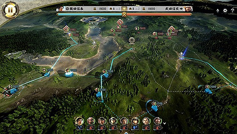 画像ギャラリー No.010のサムネイル画像 / 「信長の野望・新生」,“行軍”や“合戦”の情報を公開。自ら考え行動する家臣と共に敵拠点の攻略,合戦での勝利を目指す