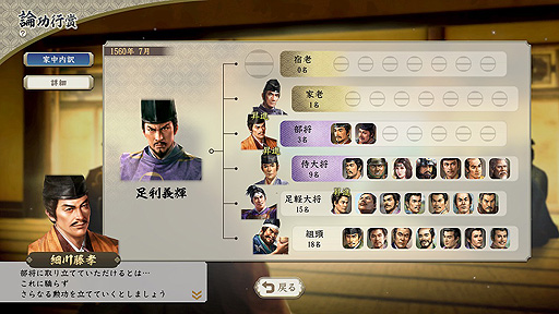 画像ギャラリー No.008のサムネイル画像 / 「信長の野望・新生」,領地や身分に関する追加情報を公開