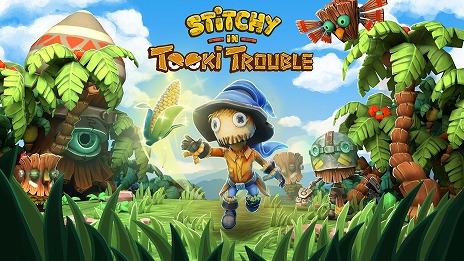 画像ギャラリー No.007のサムネイル画像 / Switch「Stitchy in Tooki Trouble」の配信がスタート。トウモロコシの奪還を目指す,コミカルなビジュアルが特徴の横スクロールアクション