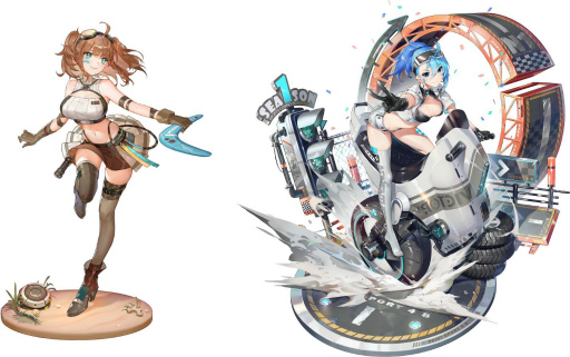 画像ギャラリー No.001のサムネイル画像 / 「フィギュアストーリー」に新フィギュア,泉とビビアンが登場