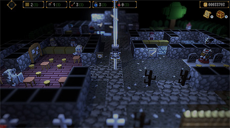 画像ギャラリー No.003のサムネイル画像 / 「ダンジョンに捧ぐ墓標」の配信が本日スタート。ダンジョン内部だけでなく街や主人公の姿までが変わるという謎の世界を舞台としたRPG