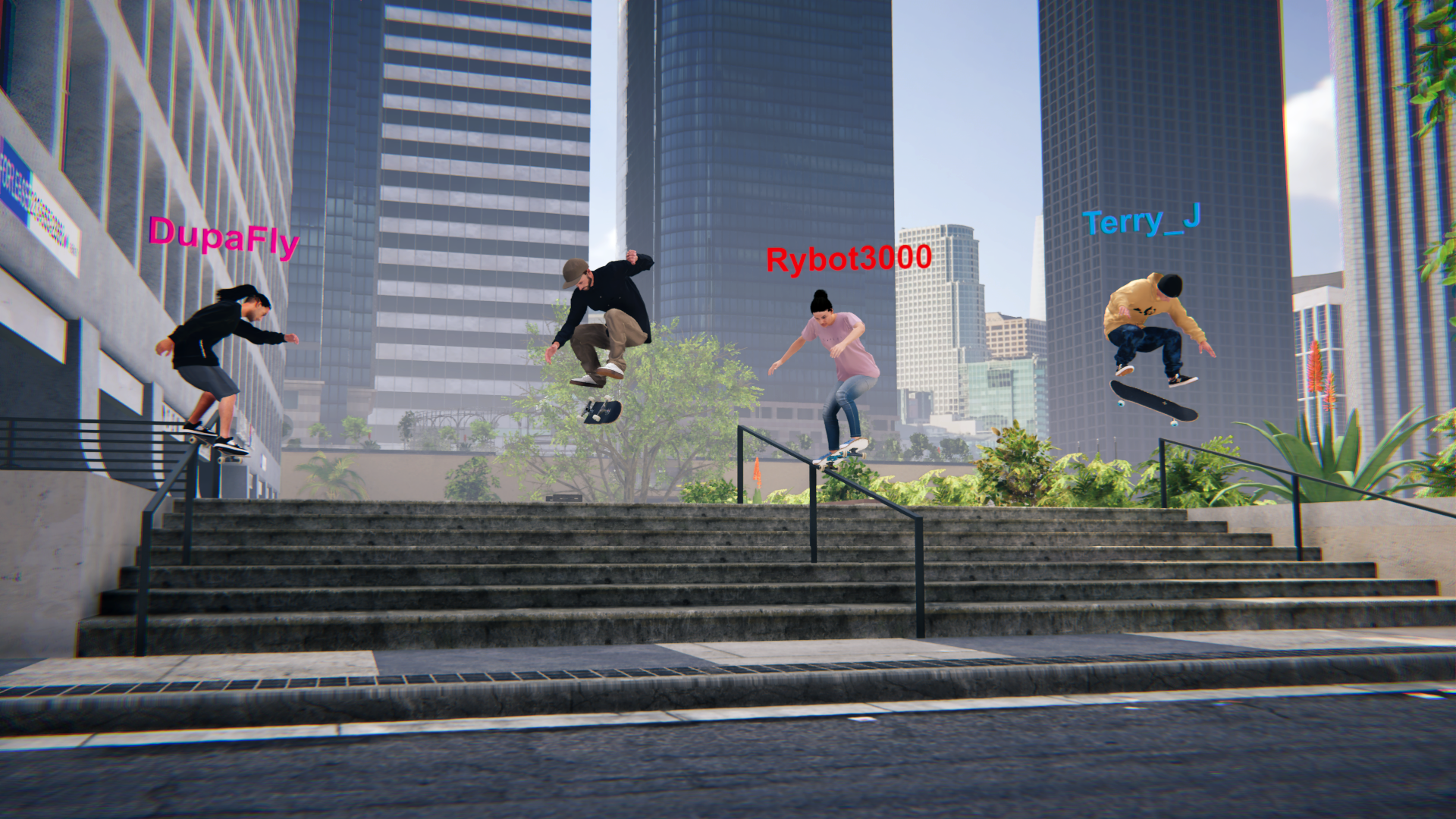 Pc版 Skater Xl でマルチプレイのオープンbテストが開始 最大10人のプレイヤーでスケボーを楽しめる