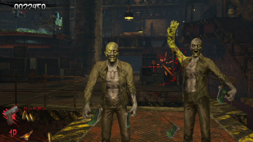 画像ギャラリー No.020のサムネイル画像 / 「THE HOUSE OF THE DEAD: Remake」レポート。各所に粗さはあるが,原作の魅力は確かに感じられる