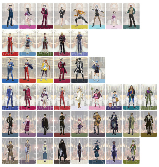 逆転裁判 20周年 大逆転裁判1＆2 パセラ トレーディングカード