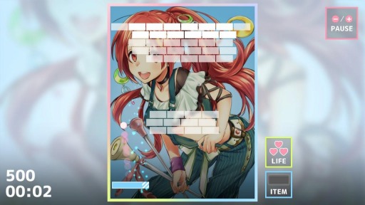 画像ギャラリー No.001のサムネイル画像 / Switch向けブロック崩し「変身少女」が配信。記念セールを実施