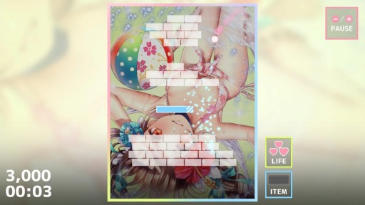 画像ギャラリー No.002のサムネイル画像 / Switch向けブロック崩し「変身少女」が配信。記念セールを実施