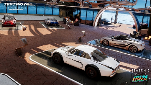 画像ギャラリー No.010のサムネイル画像 / PS5版「Test Drive Unlimited: Solar Crown」,イビサ島が舞台のシーズン2開幕。CPU難度や挙動の調整などゲームプレイの改善も実施