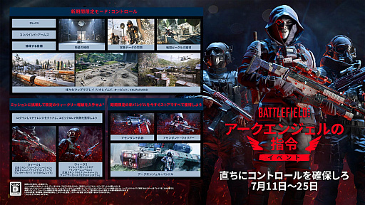 画像ギャラリー No.002のサムネイル画像 / 「Battlefield 2042」,新たなシーズンイベント「アークエンジェル指令」を7月11日に開始。データを確保して,衛星にアップロードせよ