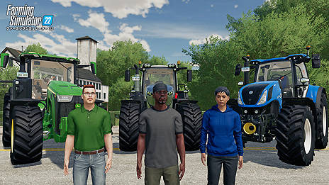 画像ギャラリー No.004のサムネイル画像 / 農業シム「Farming Simulator 22」はクロスプレイに対応。みんなで一緒に農場経営を楽しめる