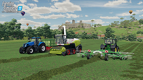 画像ギャラリー No.005のサムネイル画像 / 農業シム「Farming Simulator 22」はクロスプレイに対応。みんなで一緒に農場経営を楽しめる