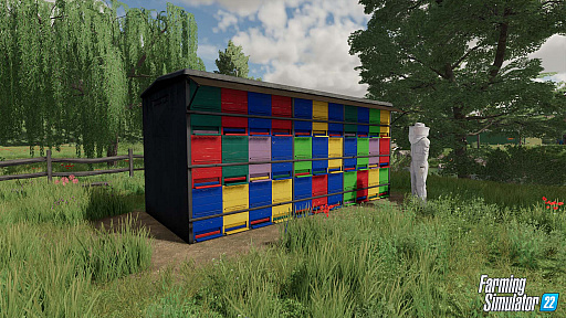 画像ギャラリー No.010のサムネイル画像 / 「Farming Simulator 22」の最新トレイラー公開。イチゴやトマトを栽培できる温室に加えて養蜂も可能に