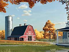 農業シム「Farming Simulator 22」の新たなマップ“Elmcreek”が発表。アメリカ中西部をモチーフにした大平原を耕そう