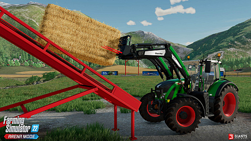 画像ギャラリー No.002のサムネイル画像 / PC「Farming Simulator 22」,新たなマルチプレイモード「Arena」と「Bale Stacking」のオープンβテスト開始。小麦を収穫して高く積み上げろ