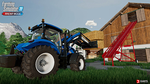 画像ギャラリー No.004のサムネイル画像 / PC「Farming Simulator 22」,新たなマルチプレイモード「Arena」と「Bale Stacking」のオープンβテスト開始。小麦を収穫して高く積み上げろ