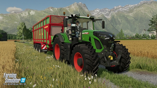 画像集#005のサムネイル/PS5/PS4「Farming Simulator 22」が本日発売に。さまざまな農業機械を操作して大規模農場経営に挑戦しよう
