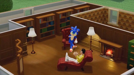 画像ギャラリー No.001のサムネイル画像 / 「ツーポイントホスピタル:ジャンボエディション」とソニックがコラボした無料追加コンテンツ“ソニックパック”の配信がスタート