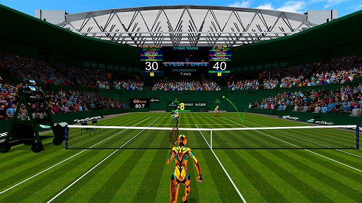 画像ギャラリー No.003のサムネイル画像 / Oculus Rift Oculus Link向けVRテニスゲーム「CYBER TENNIS」がリリース