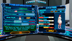 ���������꡼ No.011�Υ���ͥ������ / SteamVR�ǡ�CYBER TENNIS�פ����졼�ɥ��åפ������䳫��