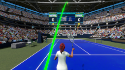 ���������꡼ No.013�Υ���ͥ������ / SteamVR�ǡ�CYBER TENNIS�פ����졼�ɥ��åפ������䳫��