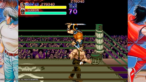 画像ギャラリー No.026のサムネイル画像 / PS4版「カプコンアーケードスタジアム」のプレイレポートをお届け。奥深く面白い,安心のカプコンアーケードゲームが手軽に楽しめる