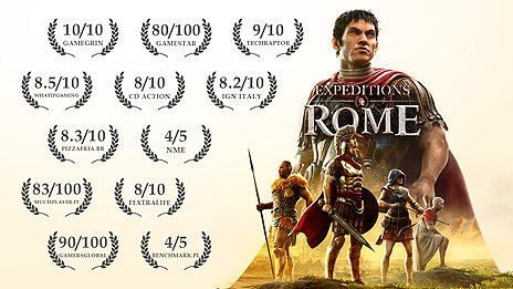 画像集#008のサムネイル/「Expeditions: Rome」の配信がSteamとEpic Gamesストアで本日スタート。ローマの未来を切り拓く，ストラテジー要素を持つターン制RPG