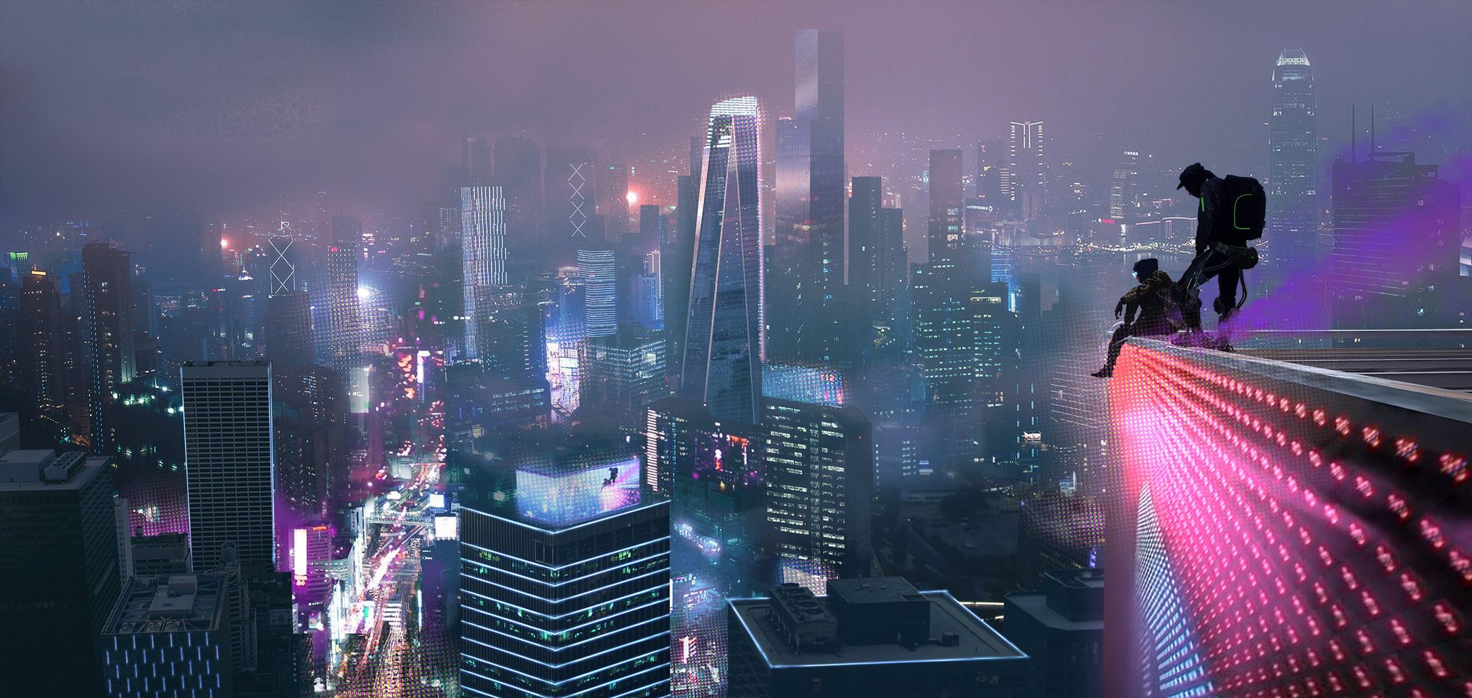 画像集一覧 オンラインfps Skyscraper のティザートレイラーが公開 近未来の都市 でパルクールアクションを駆使して戦うバトルロイヤルシューター