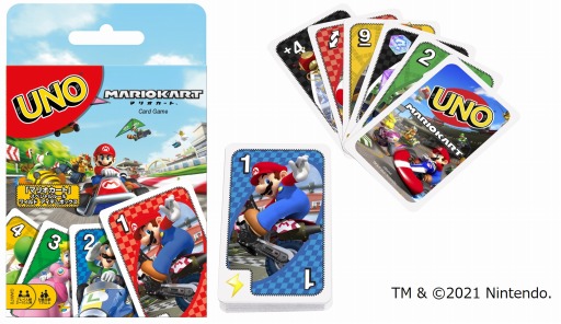 画像集#001のサムネイル/新作カードゲーム「ウノ マリオカート」が登場。マリオカートの世界を味わえるスペシャルルールを採用