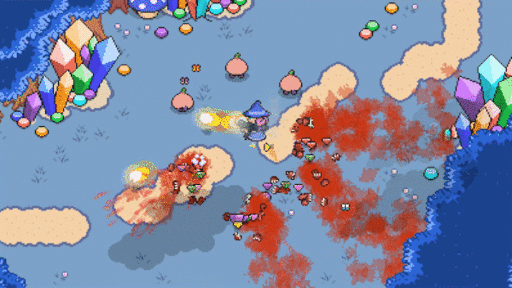 画像ギャラリー No.010のサムネイル画像 / 2DシューティングACT「トリガー・ウィッチ」が今夏にリリース。銃器を満載した魔法少女がファンシーな世界を暴れまわるトレイラーが公開