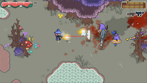 画像ギャラリー No.012のサムネイル画像 / 2DシューティングACT「トリガー・ウィッチ」が今夏にリリース。銃器を満載した魔法少女がファンシーな世界を暴れまわるトレイラーが公開