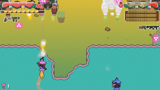 画像ギャラリー No.014のサムネイル画像 / 2DシューティングACT「トリガー・ウィッチ」が今夏にリリース。銃器を満載した魔法少女がファンシーな世界を暴れまわるトレイラーが公開