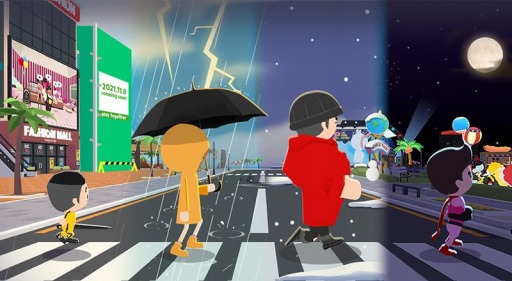 画像ギャラリー No.004のサムネイル画像 / 「一緒に遊ぼう」がハロウィンシーズンアップデートを実施。天気システムを実装