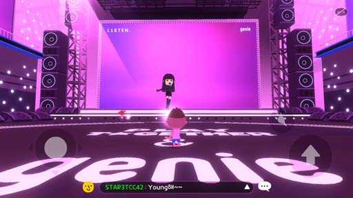 画像ギャラリー No.004のサムネイル画像 / 「一緒に遊ぼう」x「GENIE MUSIC」,メタバース音楽トークショー“L1STEN”が開催