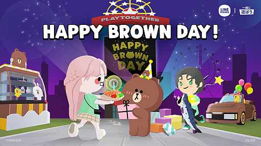 ���������꡼ No.001�Υ���ͥ������ / �ְ���ͷ�ܤ��ס�IPX�ο͵�����饯����BROWN��FRIENDS��11��ǯ��ǰ���륤�٥�ȳ���